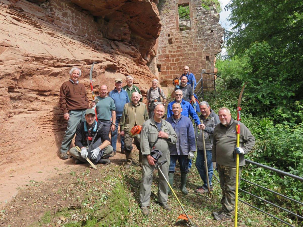 les 27 photos du travail au château